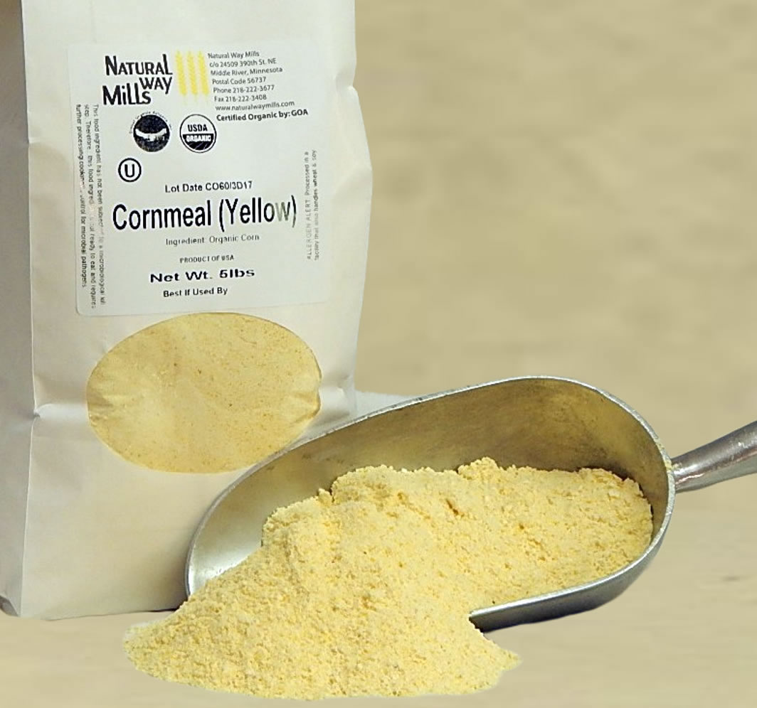 Organic Cornmeal (Yellow)