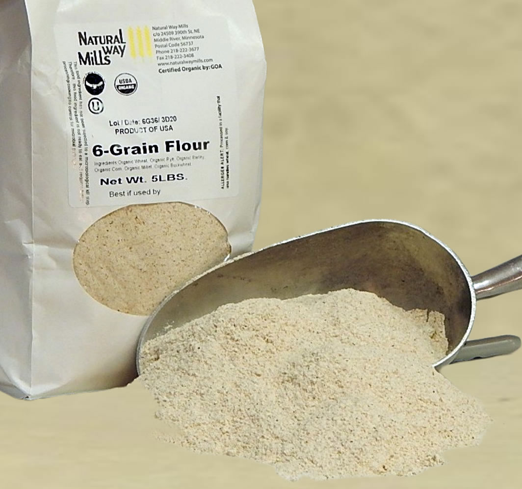 Organic 6-Grain Flour