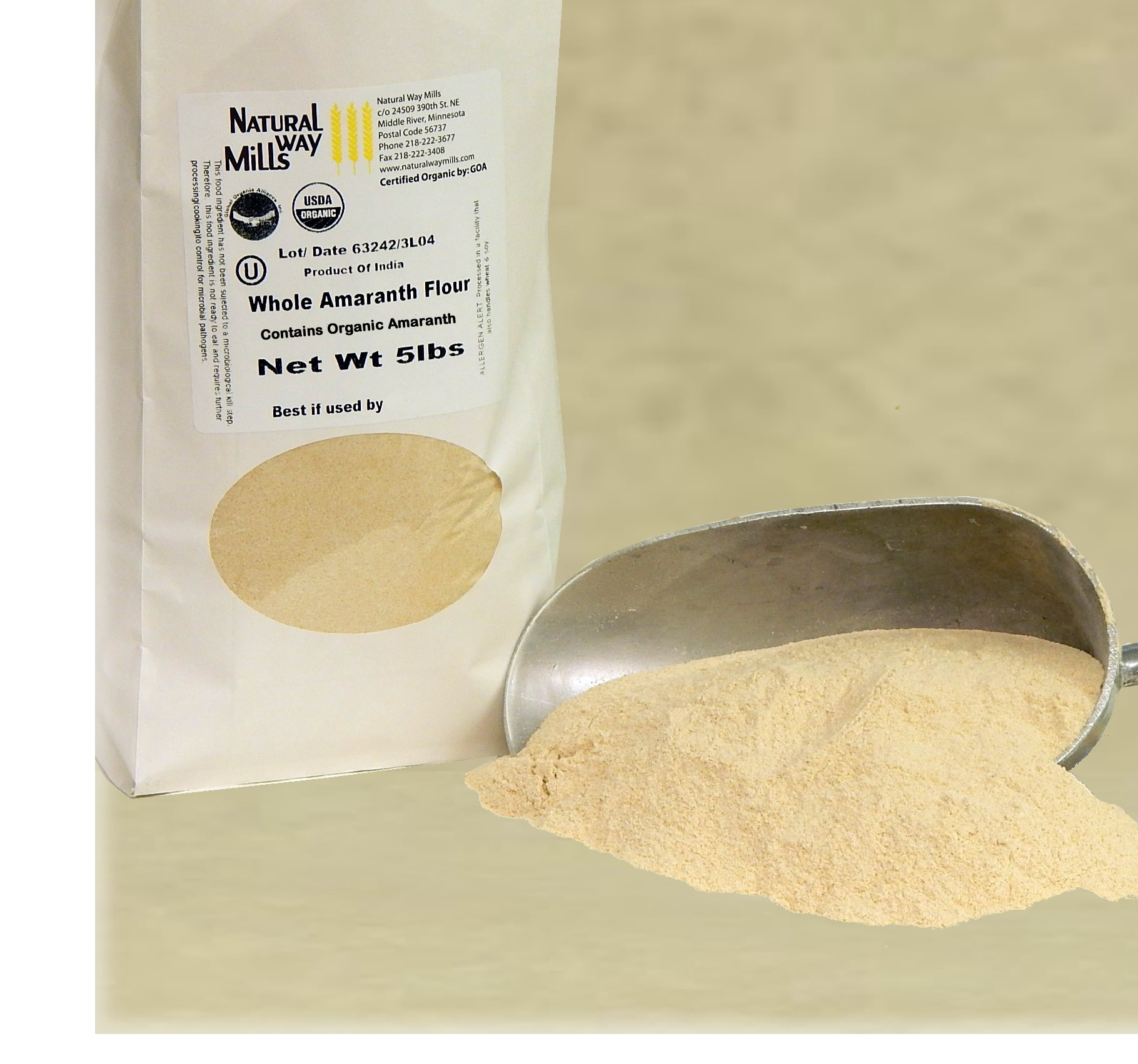Organic Amaranth Flour
