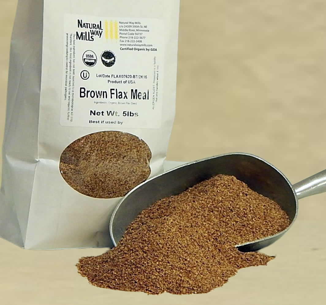 Organic Brown Flax Meal