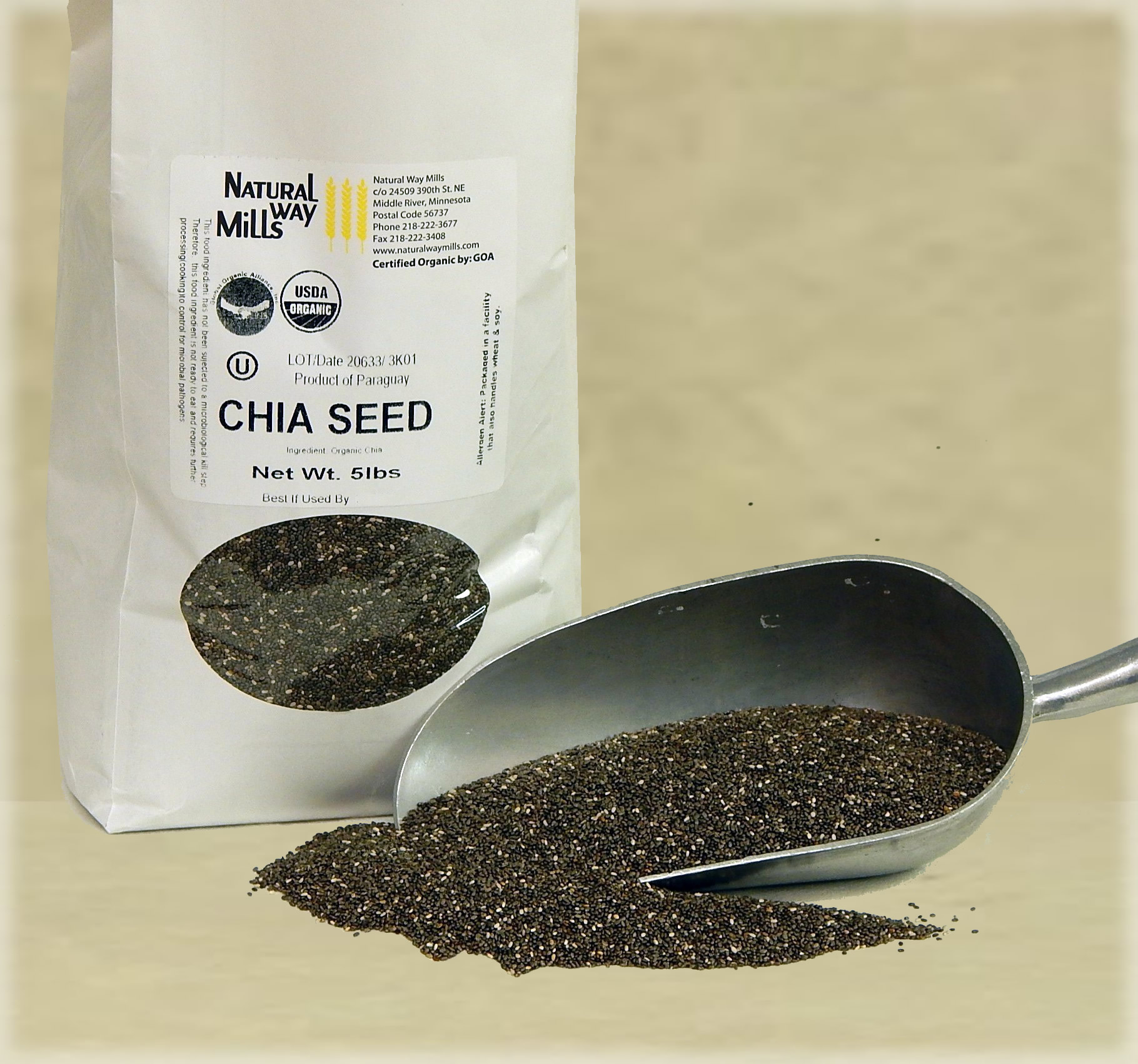 Natural Way Mills: Organic Chia Seed, Organic Grains, Organic-Chia-Seed