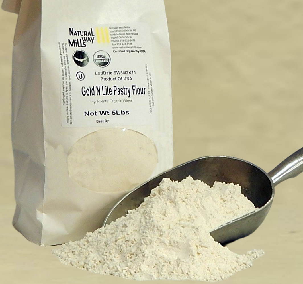 Organic Gold N Lite Pastry Flour