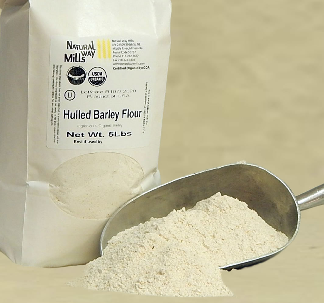 Organic Hulled Barley Flour