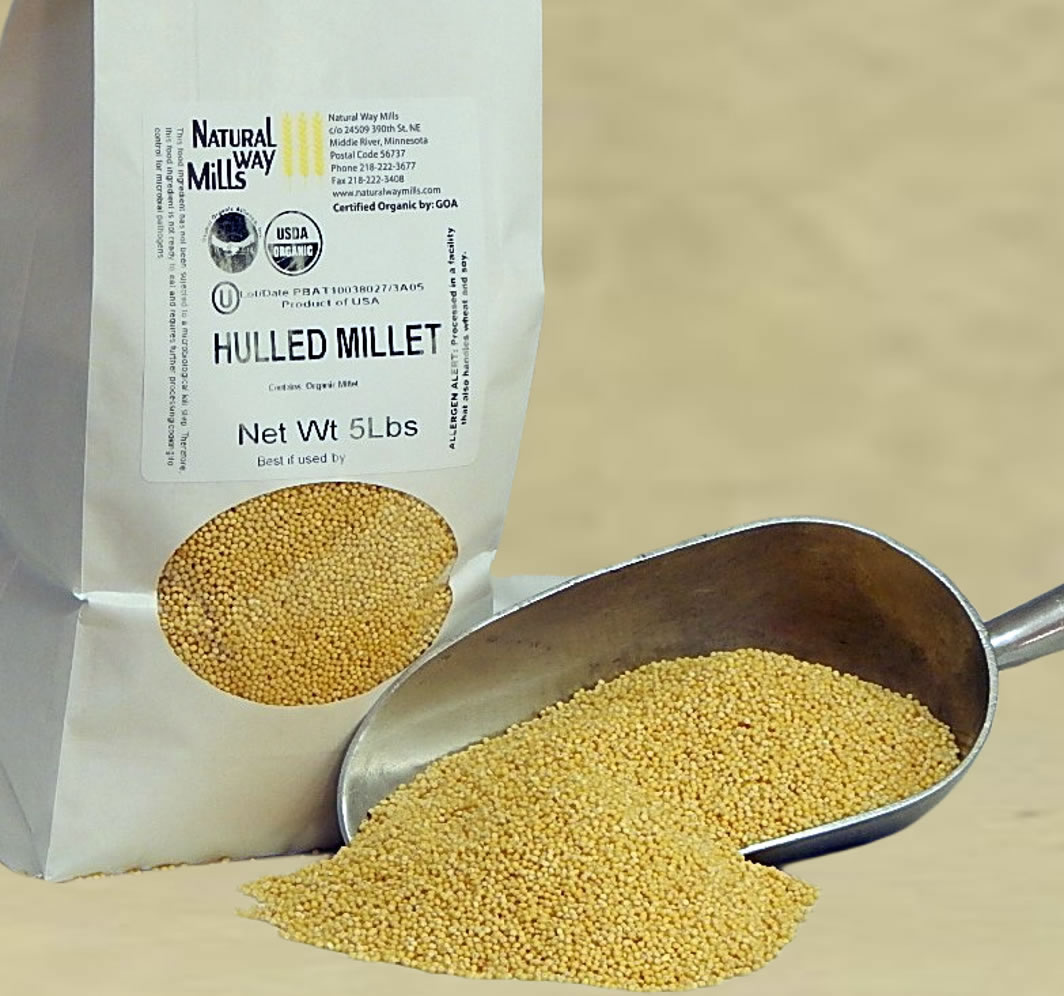 Organic Hulled Millet