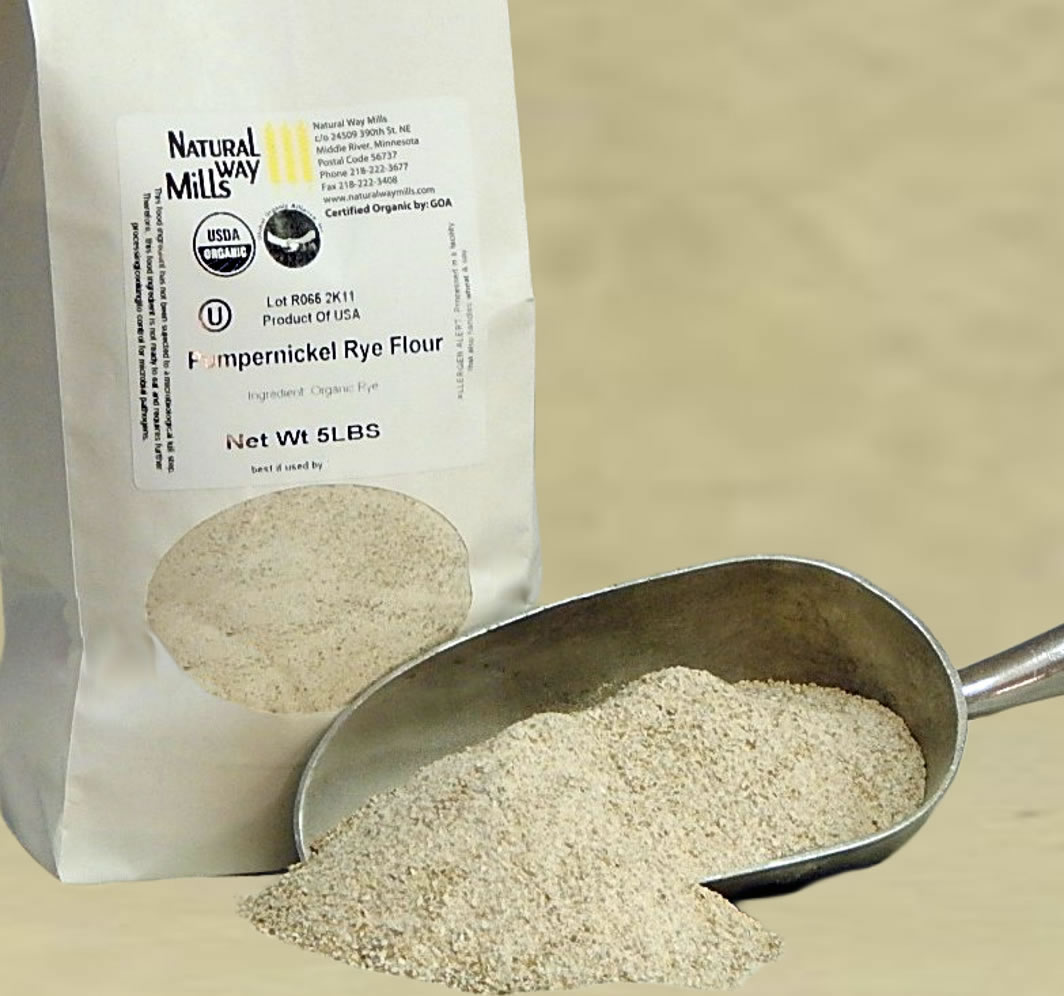 Organic Pumpernickel Rye Flour