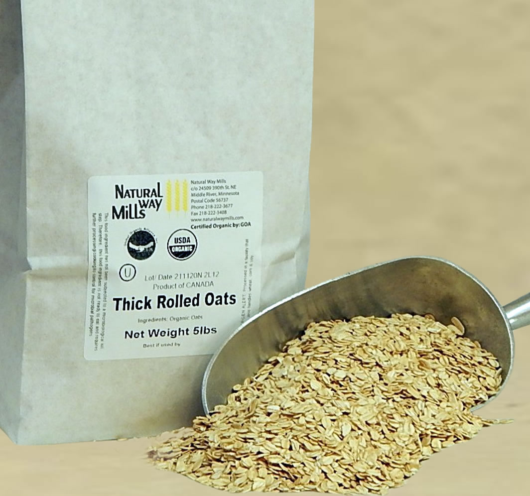 Organic THICK Rolled Oats
