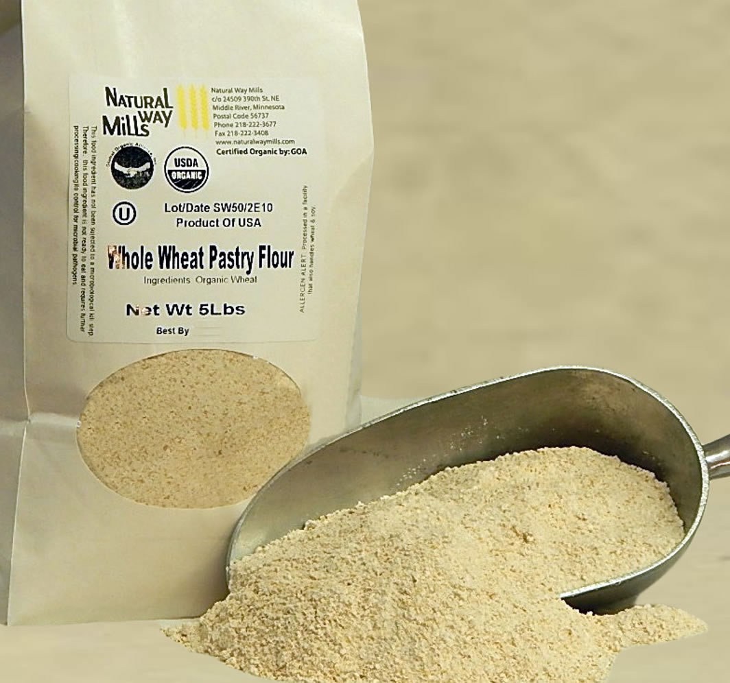 Organic Whole Wheat Pastry Flour